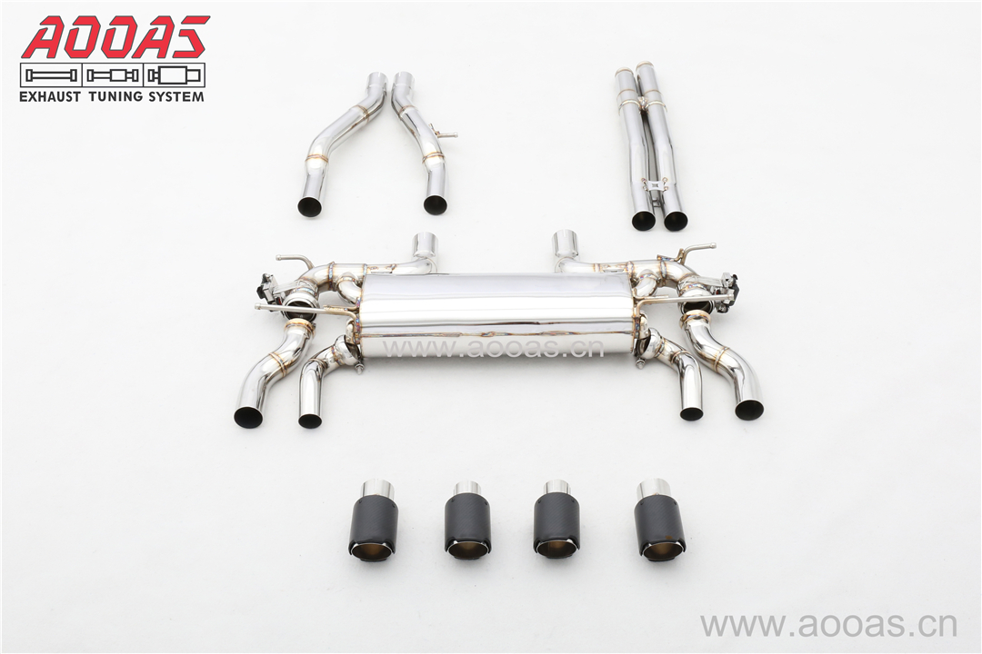 Jaguar F-type All SS304 / Valvetronic Catback System